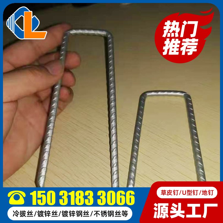 土工格柵草坪釘尺寸